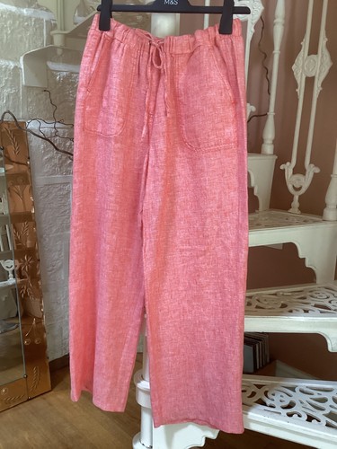Wide leg linen - wide,