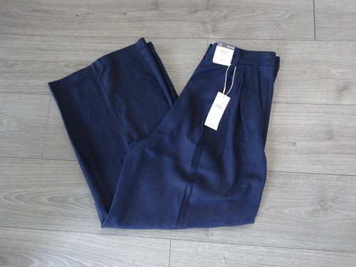 Marks spencer navy linen - spencer,