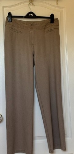 Linen blend trousers - m&s,